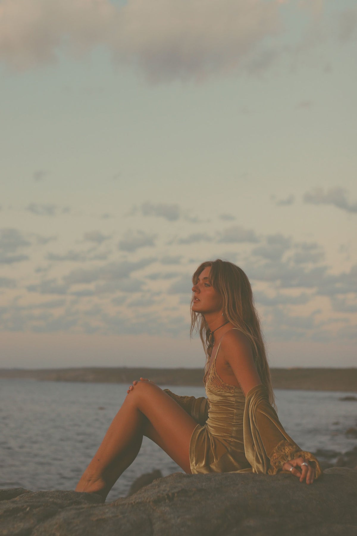 Hendrix Mini Dress - Olive